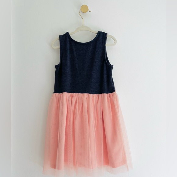Gigil 4T CAT Tulle Sleeveless Dress W/Flower Embellishments - Picture 4 of 5
